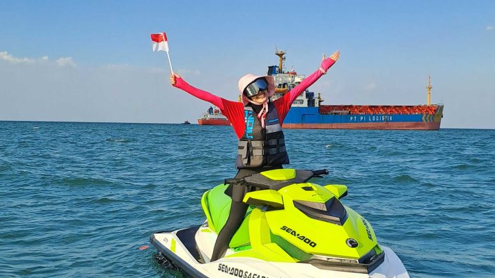 beginner ride 3 action 2 seadoo safari semarang